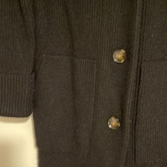 EUC Ann Taylor Hooded Sweater Coat - size small - Picture 9 of 11